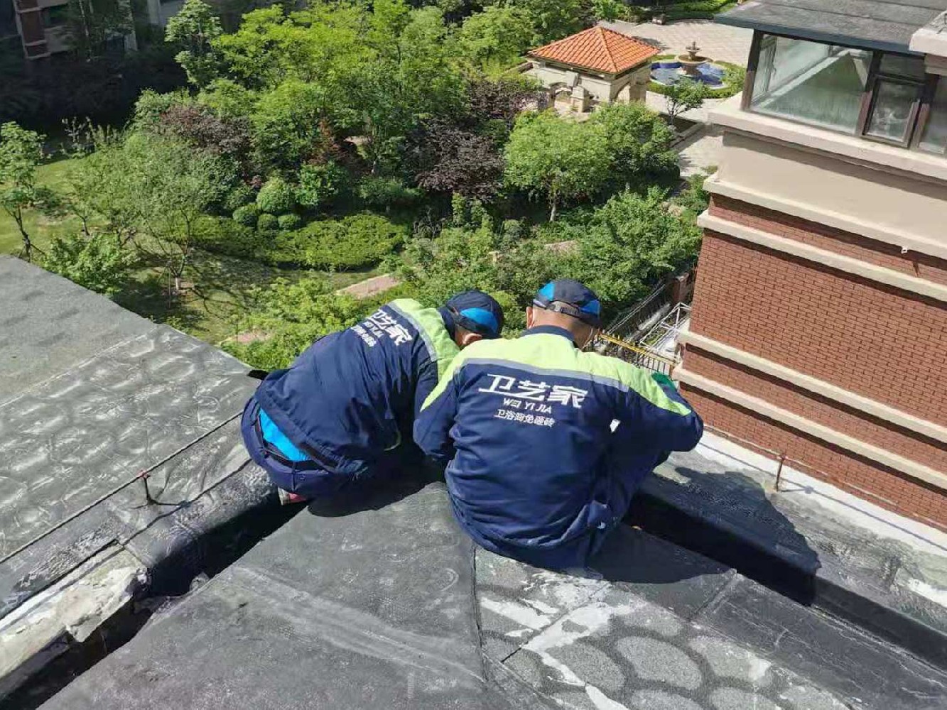 余杭天沟防水补漏